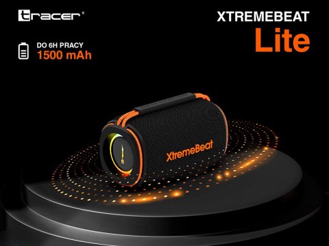 Głośniki TRACER XtremeBeat Lite TWS BT RGB BLACK Głośniki TRACER XtremeBeat Lite TWS BT RGB BLACK