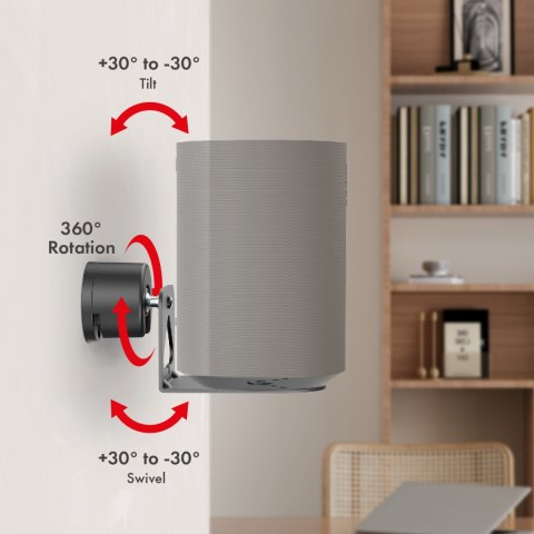 Uchwyt ścienny na głośnik Sonos Maclean, Sonos Era 100 & 300, MC-495 Uchwyt ścienny na głośnik Sonos Maclean, Sonos Era 100 & 300, MC-495
