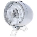 ZD14B Lampa rowerowa led retro silver