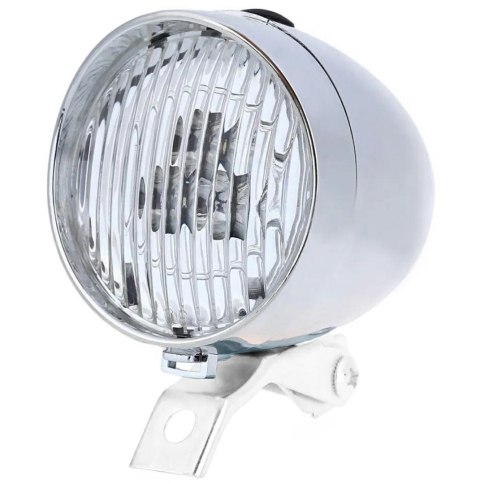ZD14B Lampa rowerowa led retro silver ZD14B Lampa rowerowa led retro silver