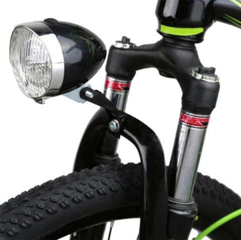 ZD14B Lampa rowerowa led retro silver ZD14B Lampa rowerowa led retro silver