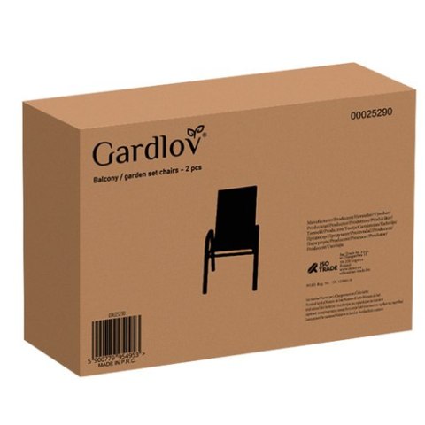 Zestaw krzeseł ogrodowych- 2szt. Gardlov 25290 Zestaw krzeseł ogrodowych- 2szt. Gardlov 25290