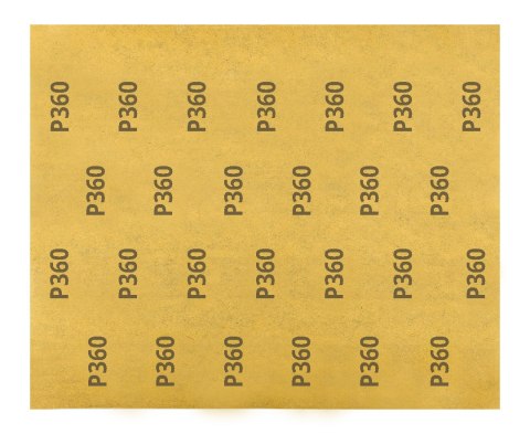 Papier ścierny wodny 230 x 280 mm, P360 Papier ścierny wodny 230 x 280 mm, P360
