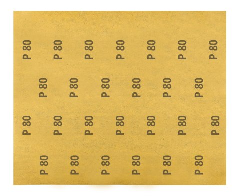 Papier ścierny wodny 230 x 280 mm, P80 Papier ścierny wodny 230 x 280 mm, P80