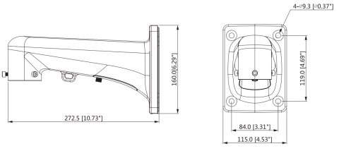 KAMERA IP SZYBKOOBROTOWA SD8A440-HNF-PA - 4 Mpx, 5.6 ... 223 mm DAHUA