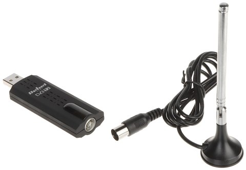 TUNER CYFROWY USB DVB-T/DVB-T2/DVB-C KOM-1060 H.265/HEVC REBEL TUNER CYFROWY USB DVB-T/DVB-T2/DVB-C KOM-1060 H.265/HEVC REBEL