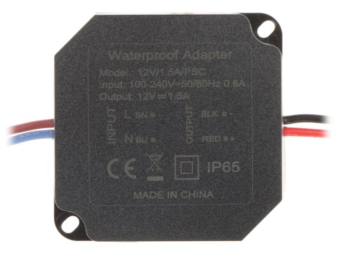 ZASILACZ IMPULSOWY 12V/1.5A/PSC ZASILACZ IMPULSOWY 12V/1.5A/PSC