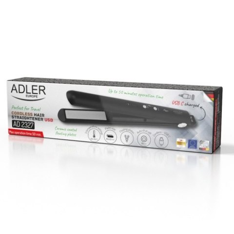 AD 2327 black Prostownica bezprzewodowa podróżna ? usb AD 2327 black Prostownica bezprzewodowa podróżna ? usb