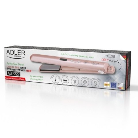 AD 2327 pink Prostownica bezprzewodowa podróżna ? usb AD 2327 pink Prostownica bezprzewodowa podróżna ? usb