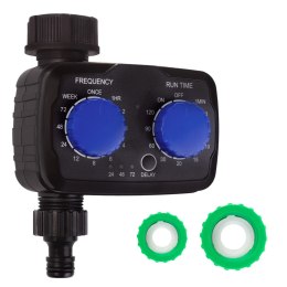 Elektroniczny sterownik nawadniania GreenBlue, programator, zasilanie 2x 1,5V AA, GB391