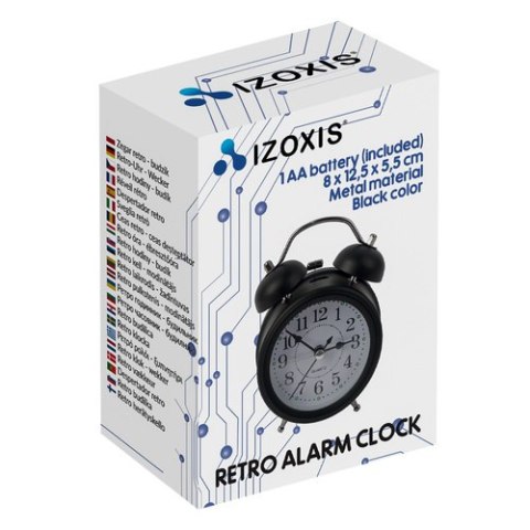 Zegar retro - budzik Izoxis 25473 Zegar retro - budzik Izoxis 25473