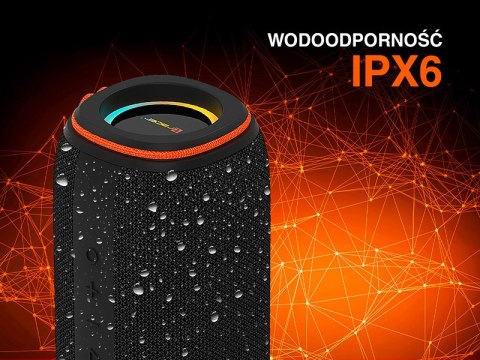 Głośniki TRACER XtremeBeat PRO TWS BT RGB BLACK Głośniki TRACER XtremeBeat PRO TWS BT RGB BLACK