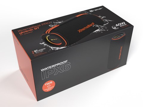 Głośniki TRACER XtremeBeat PRO TWS BT RGB BLACK Głośniki TRACER XtremeBeat PRO TWS BT RGB BLACK