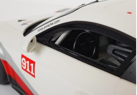 Auto R/C Porsche 911 GT3 CUP Rastar 1:14 Białe na pilota Auto R/C Porsche 911 GT3 CUP Rastar 1:14 Białe na pilota