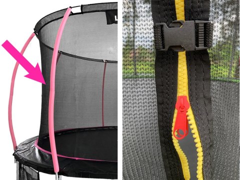 Siatka Wewnętrzna do Trampoliny Sport Max 12ft Różowa Siatka Wewnętrzna do Trampoliny Sport Max 12ft Różowa