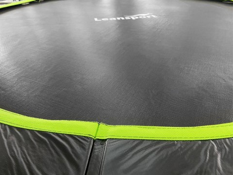Trampolina LEAN Sport Max 8ft Czarno-Zielona Trampolina LEAN Sport Max 8ft Czarno-Zielona