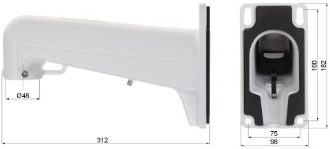 KAMERA IP SZYBKOOBROTOWA DS-2DE7A232IW-AEB(T5) AcuSense - 1080p 4.8 ... 153 mm Hikvision