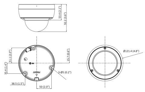 KAMERA WANDALOODPORNA IP DS-2CD2146G2-I(2.8MM)(C) AcuSense - 4 Mpx 2.8 mm Hikvision KAMERA WANDALOODPORNA IP DS-2CD2146G2-I(2.8MM)(C) AcuSense - 4 Mpx 2.8 mm Hikvision