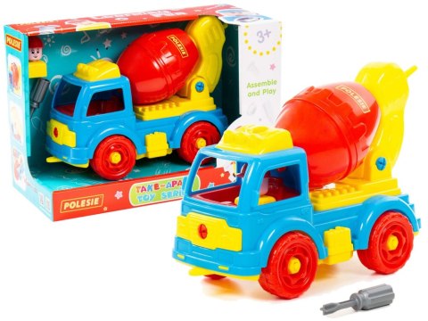 Betoniarka Transport Klocki Do Rozkręcania DIY 29 Elementów 84804 Betoniarka Transport Klocki Do Rozkręcania DIY 29 Elementów 84804