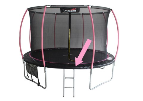 Osłona na sprężyny do Trampoliny Sport Max 8ft Czarno-Różowa Osłona na sprężyny do Trampoliny Sport Max 8ft Czarno-Różowa