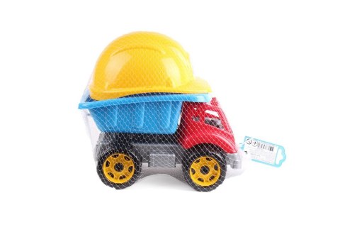 Wywrotka Plastikowa Kask Dla Małego Budowlańca 3961 Wywrotka Plastikowa Kask Dla Małego Budowlańca 3961