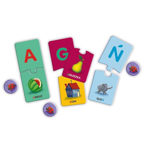 Gra Edukacyjna dla dzieci Abecadło Mały Odkrywca Trefl 01945 Gra Edukacyjna dla dzieci Abecadło Mały Odkrywca Trefl 01945