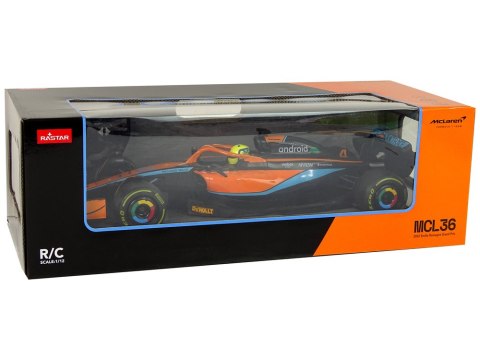 Auto R/C Wyścigowe McLarenF1 Rastar 1:12 Pomarańcz Auto R/C Wyścigowe McLarenF1 Rastar 1:12 Pomarańcz