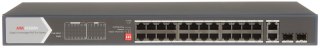 SWITCH POE DS-3E0528HP-E 24-PORTOWY SFP Hikvision