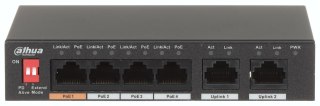 SWITCH POE PFS3006-4ET-60-V2 4-PORTOWY DAHUA