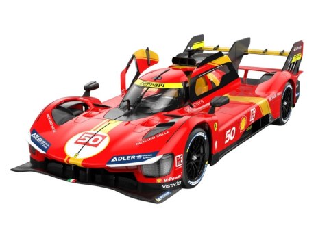 Auto R/C 1:24 Zdalnie Sterowane Sportowe Ferrari 499P Czerwone Auto R/C 1:24 Zdalnie Sterowane Sportowe Ferrari 499P Czerwone