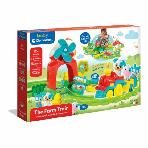 Interaktywny Pociąg Farmera Clementoni 17391 Interaktywny Pociąg Farmera Clementoni 17391