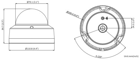 KAMERA WANDALOODPORNA IP DS-2CD2143G2-I(2.8MM) AcuSense - 4 Mpx 2.8 mm Hikvision KAMERA WANDALOODPORNA IP DS-2CD2143G2-I(2.8MM) AcuSense - 4 Mpx 2.8 mm Hikvision