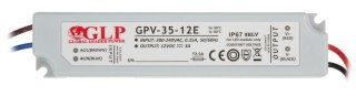 ZASILACZ IMPULSOWY 12V/3A/GPV-MINI