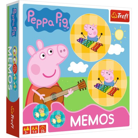 Gra Memos Świnka Peppa Trefl 01893 Gra Memos Świnka Peppa Trefl 01893