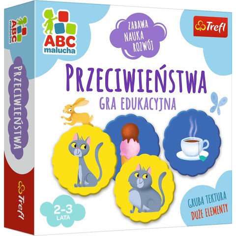 Gra Przeciwieństwa z Serii ABC Malucha Trefl 01943 Gra Przeciwieństwa z Serii ABC Malucha Trefl 01943