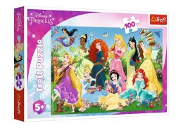 Puzzle - 100 - Czarujące Księżniczki - Disney Princess Trefl 16417