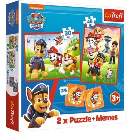 Puzzle - 2w1 + memos - Psia ekipa w akcji - Viacom PAW Patrol 93337