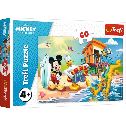 Puzzle - 60 - Ciekawy dzień Mikiego i przyjaciół 17359 Puzzle - 60 - Ciekawy dzień Mikiego i przyjaciół 17359