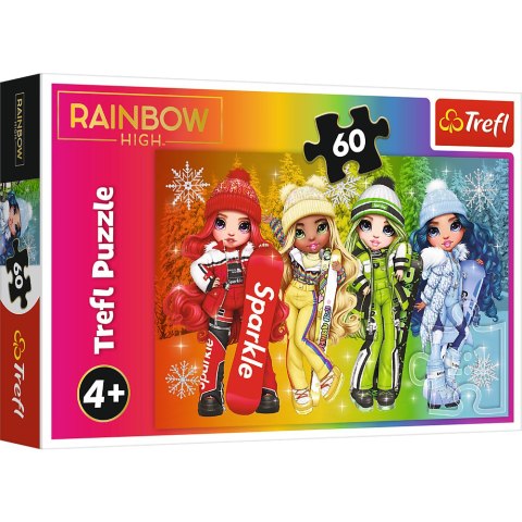 Puzzle - "60" - Radosne lalki Trefl 17380 Puzzle - "60" - Radosne lalki Trefl 17380
