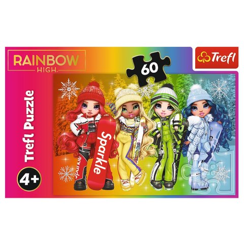 Puzzle - "60" - Radosne lalki Trefl 17380 Puzzle - "60" - Radosne lalki Trefl 17380