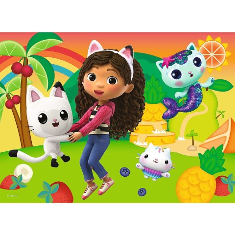 Puzzle - ''miniMaxi" - Kolorowy dzień Gabby / Trefl 56041 Puzzle - ''miniMaxi" - Kolorowy dzień Gabby / Trefl 56041