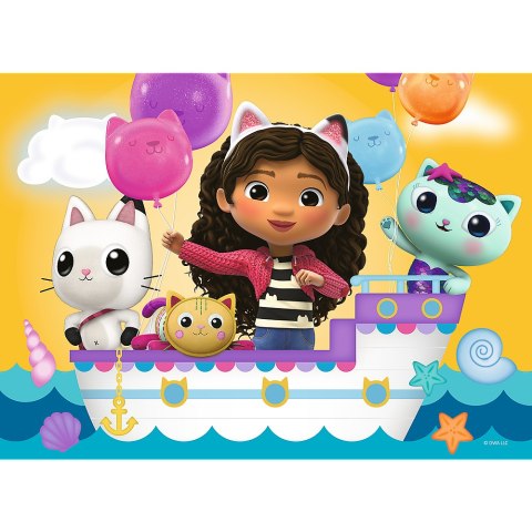 Puzzle - ''miniMaxi" - Kolorowy dzień Gabby / Trefl 56041 Puzzle - ''miniMaxi" - Kolorowy dzień Gabby / Trefl 56041