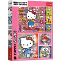 Puzzle - 2x200 - Hello Kitty i przyjaciele - Hello Kitty 13336