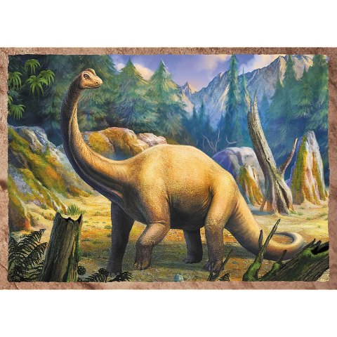 Puzzle - 4w1 - Ciekawe dinozaury / Trefl 34383 Puzzle - 4w1 - Ciekawe dinozaury / Trefl 34383