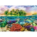 Puzzle - 600 Crazy Shapes - Tropikalna wyspa 11113