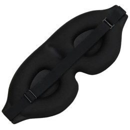 DA382 Opaska zaciemniająca na oczy 3d czarna