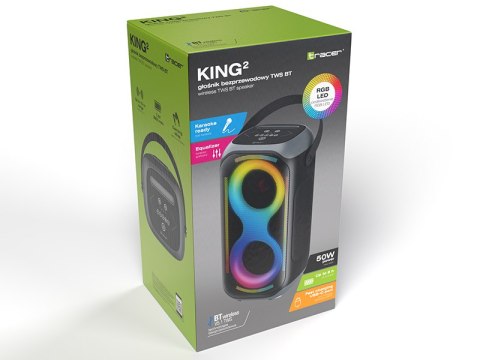 Głośnik TRACER Poweraudio King 2 BT TWS Głośnik TRACER Poweraudio King 2 BT TWS