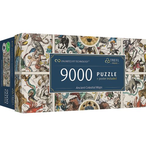 Puzzle - "9000 UFT" - Ancient Celestial Maps Trefl 81031 Puzzle - "9000 UFT" - Ancient Celestial Maps Trefl 81031