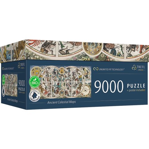 Puzzle - "9000 UFT" - Ancient Celestial Maps Trefl 81031 Puzzle - "9000 UFT" - Ancient Celestial Maps Trefl 81031