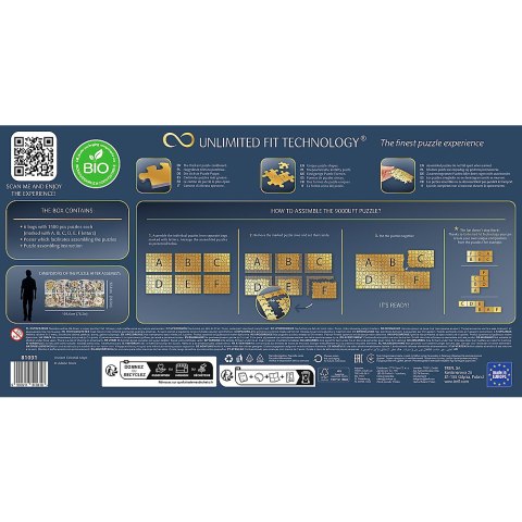 Puzzle - "9000 UFT" - Ancient Celestial Maps Trefl 81031 Puzzle - "9000 UFT" - Ancient Celestial Maps Trefl 81031
